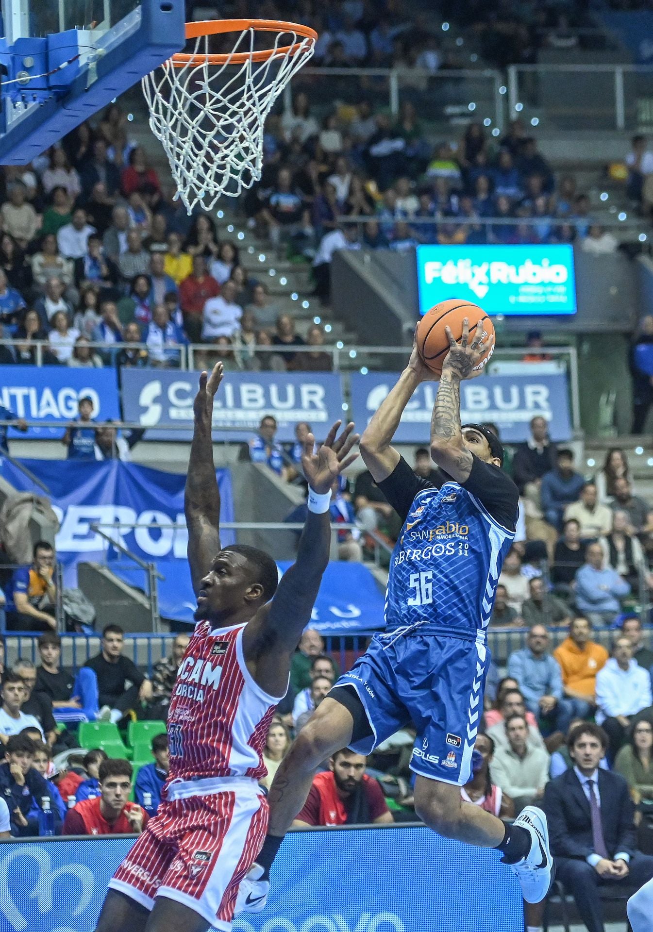 La derrota del San Pablo Burgos, en imágenes