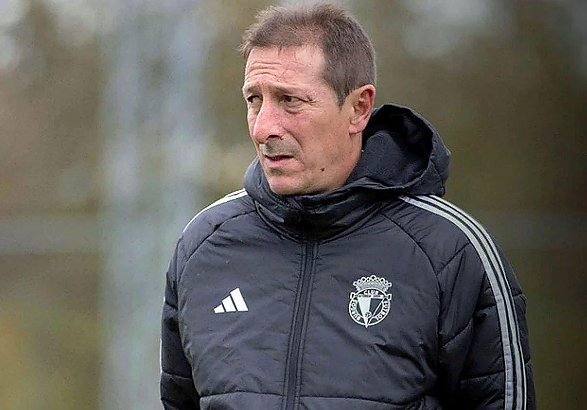Luis Miguel Ramis, técnico del Burgos CF.