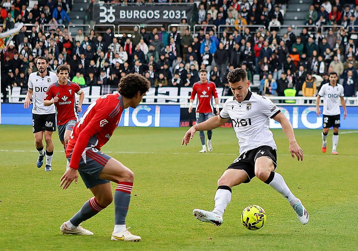 La derrota del Burgos CF contra el Albacete, en imágenes