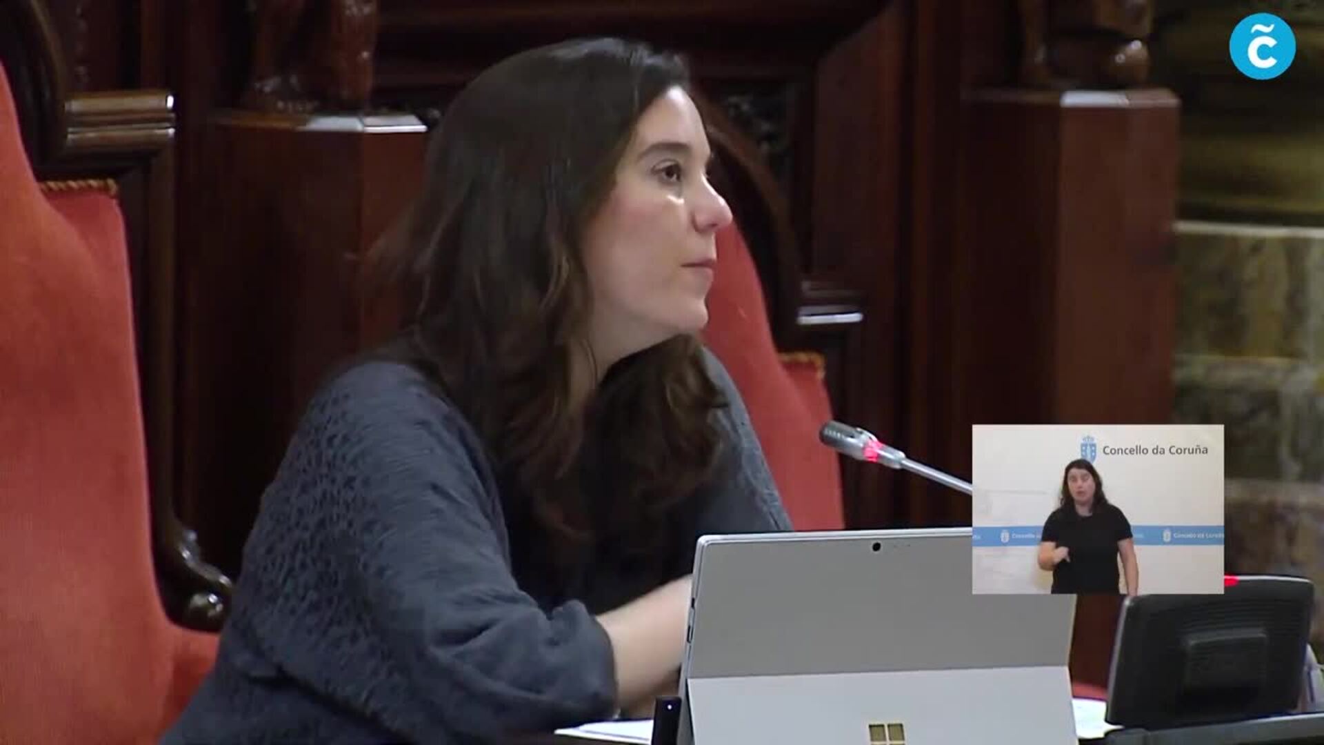 La alcaldesa de A Coruña pierde la cuestión de confianza, pero el BNG rechaza moción de censura