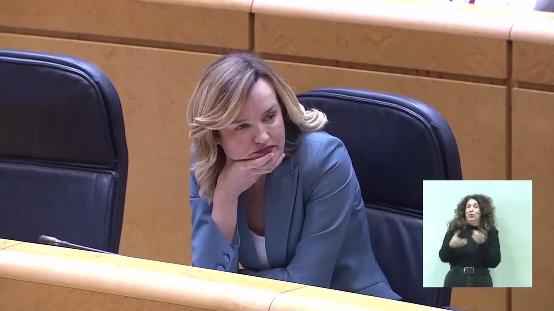 Senadora del PP pone en duda que Alegría se atreva a ser candidata en Aragón