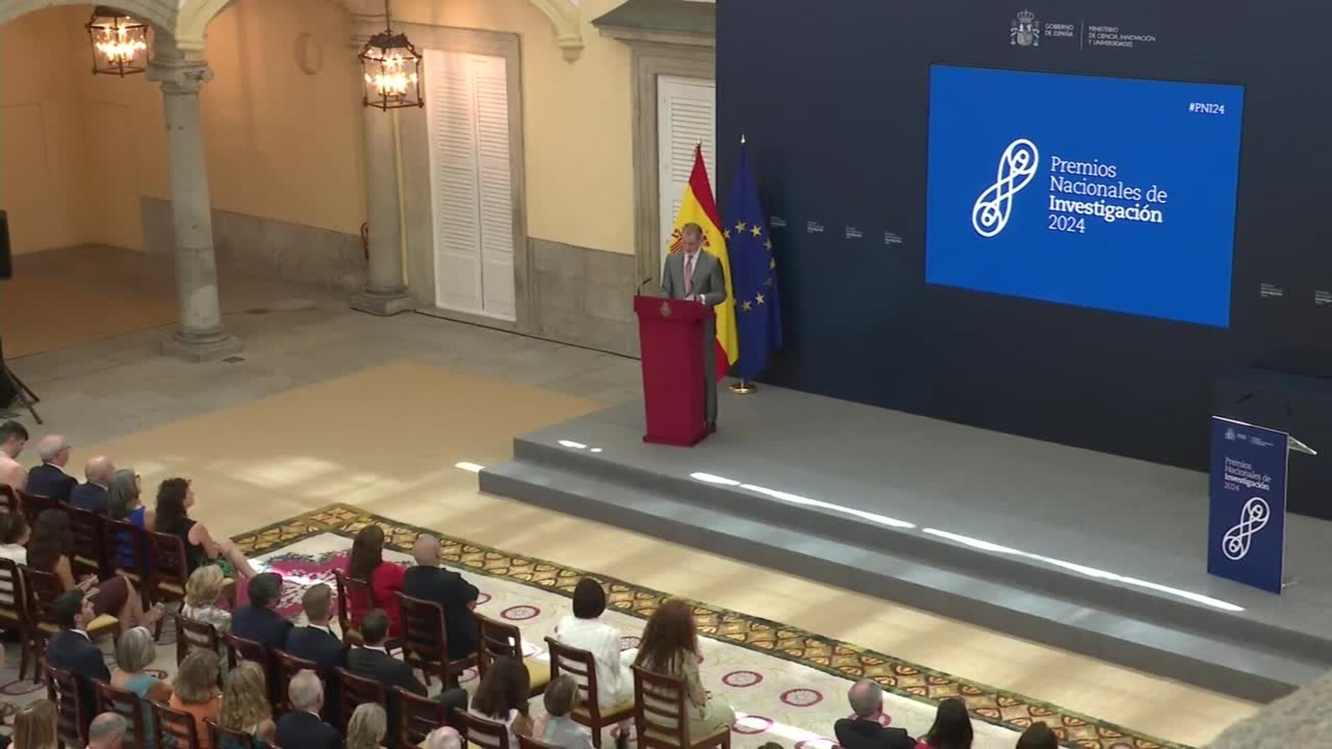 El Rey valora la "excelente" ciencia española pero pide "avanzar mucho más"