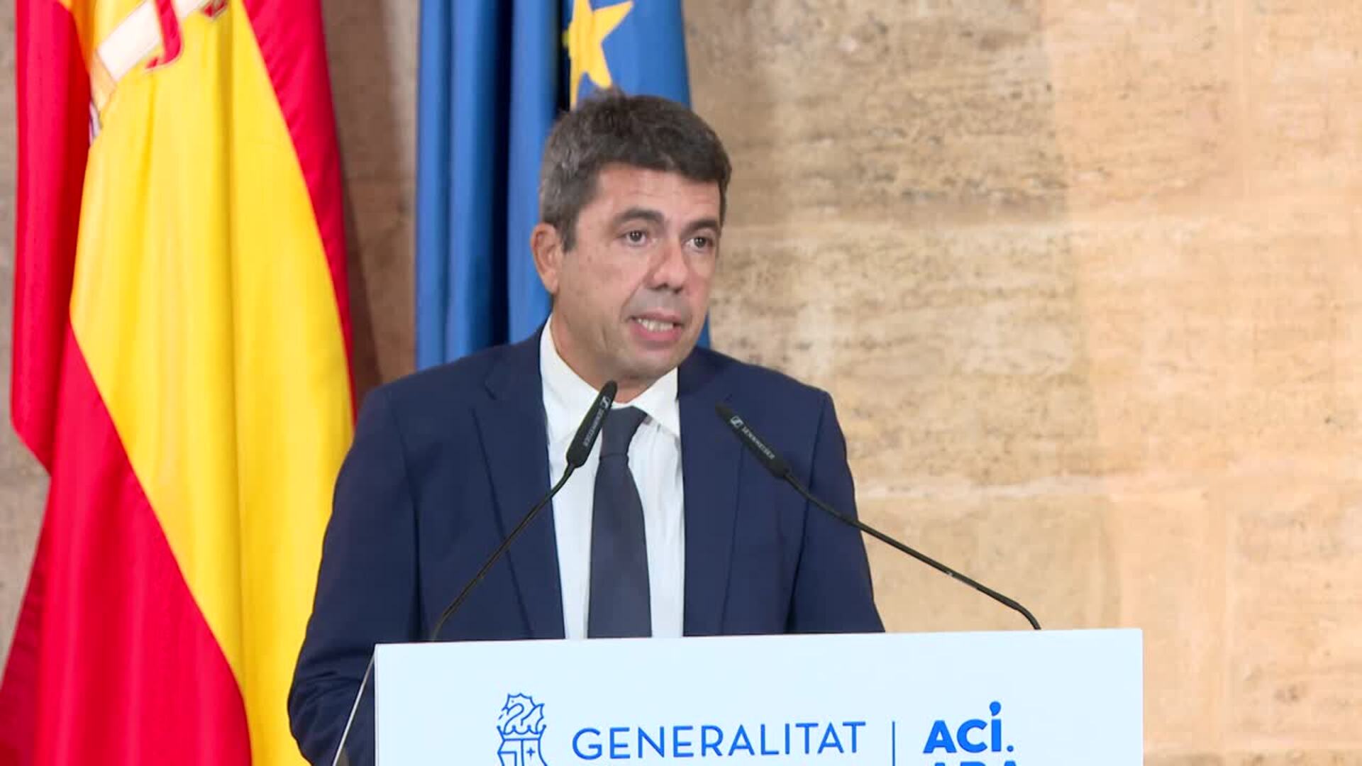 Carlos Mazón anuncia su dimisión como presidente de la Generalitat Valenciana