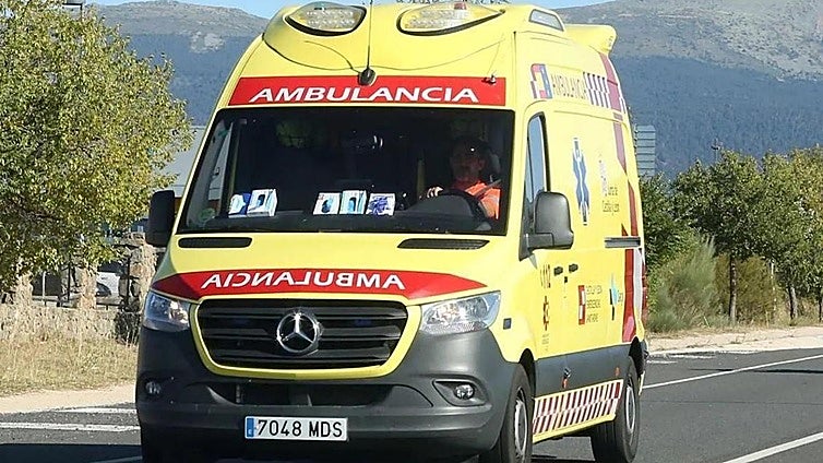 Herida tras una colisión entre dos turismos en Burgos