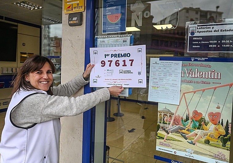 La Lotería deja en Burgos 4,8 millones de euros del primer premio