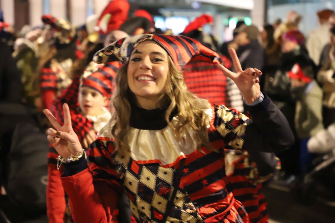 El desfile de Carnaval de Burgos, en imágenes