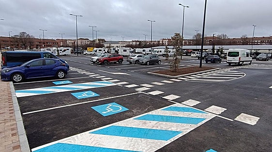 Entra en servicio la ampliación del aparcamiento de Las Torres, en Burgos