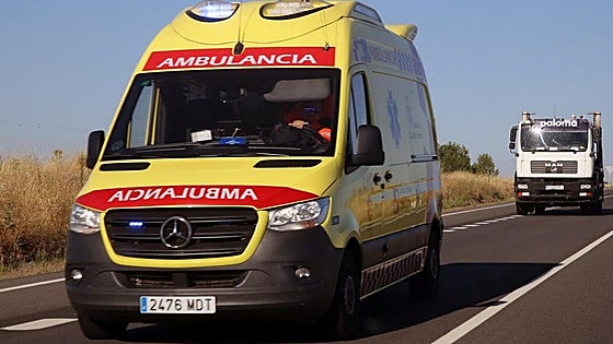 Herido un motorista tras sufrir una caída en Burgos
