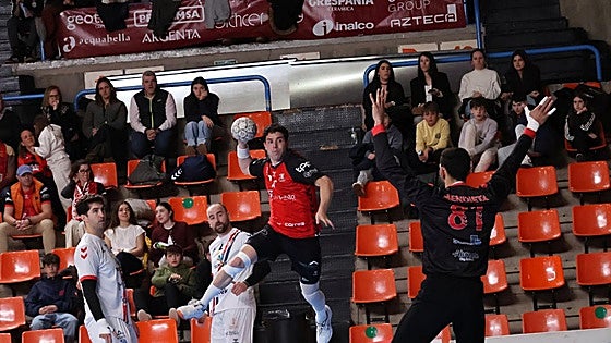 Dani Gordo se estrena en El Plantío ante un equipo de la Liga Asobal