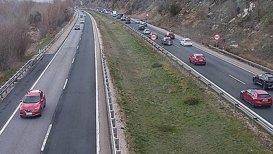 El Jueves Santo llega con retenciones de tráfico en Burgos