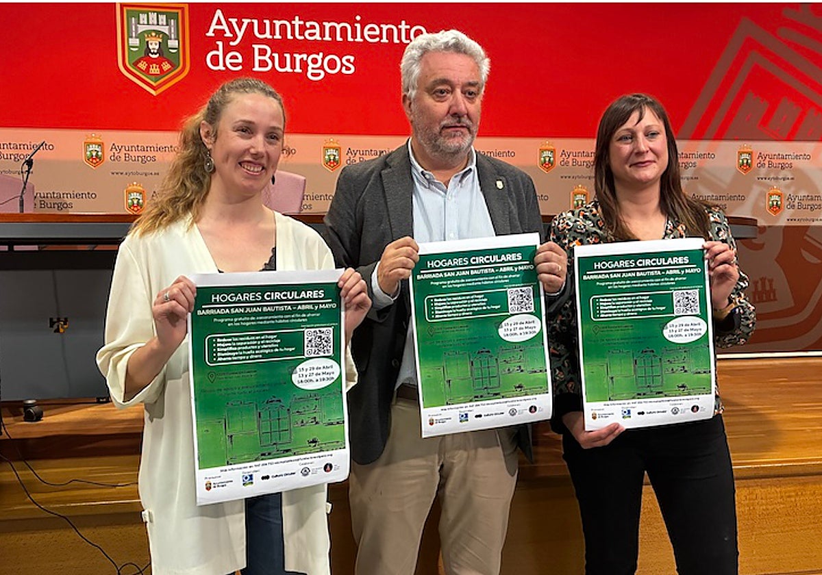 Beatriz Quintana and Virginia Fuentes Flank Carlos Niño