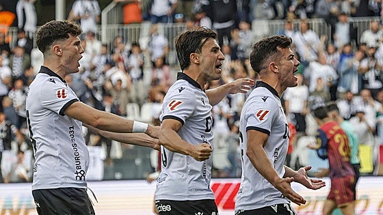 El empate entre el Burgos y el Dépor, en imágenes