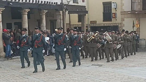 La Guardia Civil celebra sus 182 años en un pueblo de Burgos con un reconocimiento especial a un héroe de 13 años