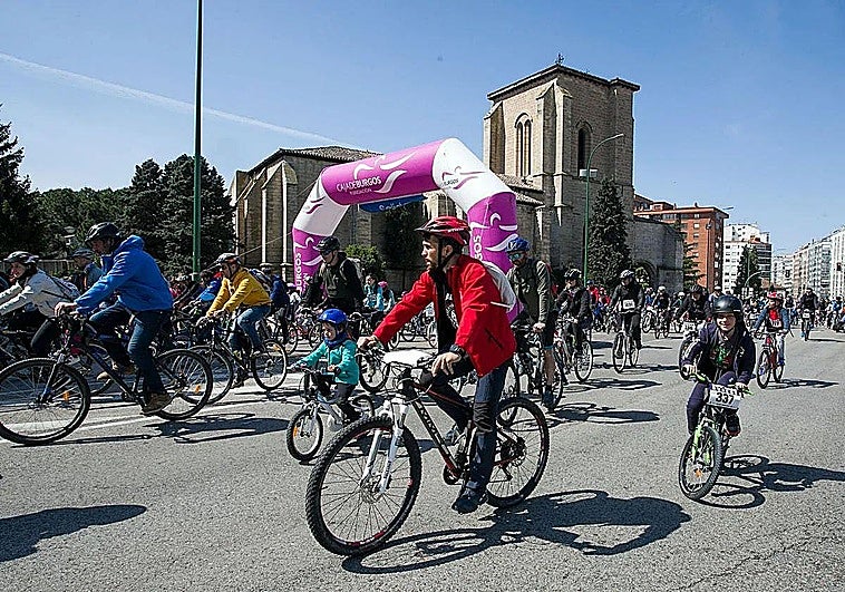 Imagen de archivo de la celebración del Día de la Bici.