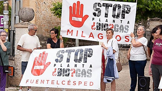 El pueblo de Burgos que se manifestará tras dos años de protesta contra sus plantas de biogás
