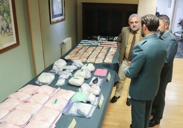 Macrooperación antidroga en Burgos: 16 detenidos y 160.000 dosis de estupefacientes intervenidas