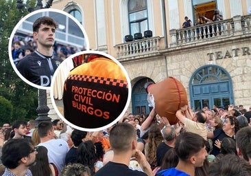 Desvelan al lanzador de la bota y al encargado de poner el pañuelo al Cid en los Sampedros de Burgos
