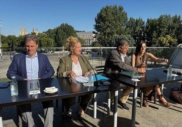 Ayala focaliza el futuro de Burgos en la Ciudad del Deporte y el proyecto Xpande