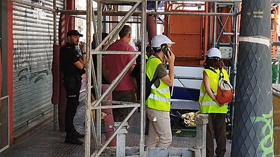 Inspección ya contaba con una denuncia por presuntas irregularidades en las obras de Burgos donde murió un octogenario aplastado por un montacargas