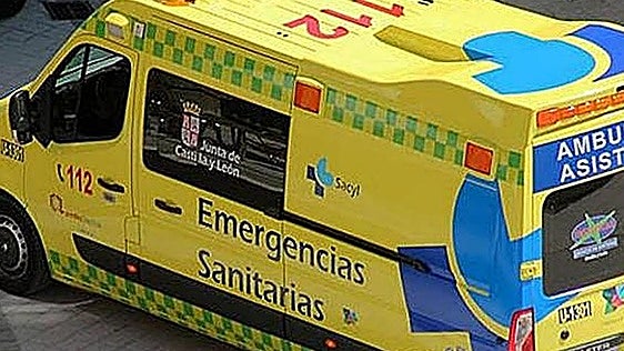 Herido otro motorista tras colisionar con un vehículo en un pueblo de Burgos