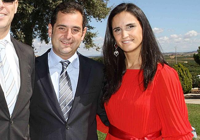 Iván Sanz y su mujer, Irene Garijo, en una imagen de archivo.