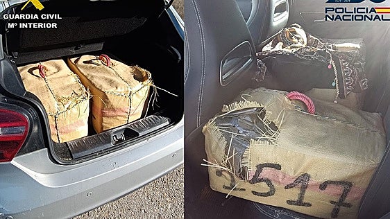 Desarticulada entre Burgos y Álava una red criminal que traficaba con cocaína y hachís