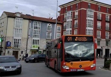 Estas son las líneas de autobús urbano que se verán modificadas durante el asfaltado de las calles de Burgos