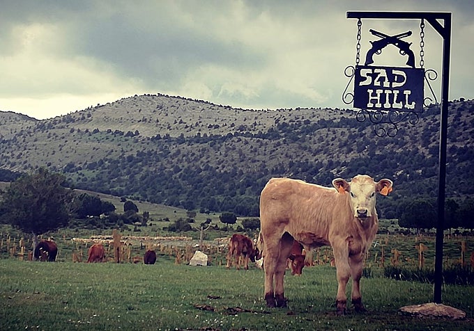 Cartel de Sad Hill.