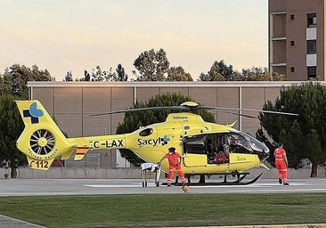 Heridas tres personas al caer con su vehículo por un terraplén en la provincia de Burgos
