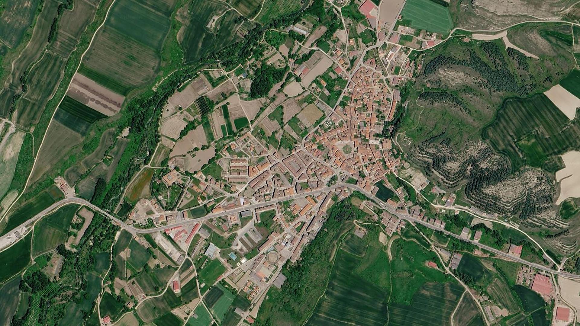 Adivina el pueblo de Burgos visto desde el aire