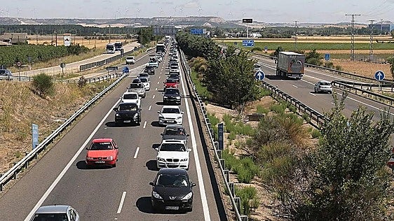Burgos activa su cuarto dispositivo de tráfico del verano con 130.000 desplazamientos previstos hasta el lunes