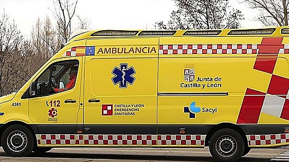 Herida en una pierna tras ser atropellada por un coche en Miranda