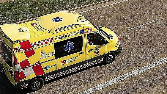 Dos hombres heridos y atrapados en un accidente en la provincia de Burgos