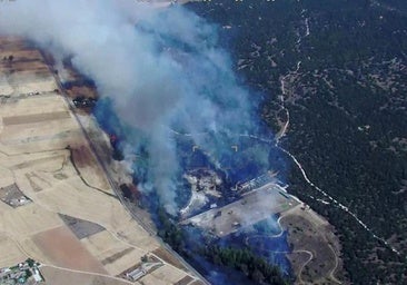 Diez incendios en tres días: Burgos vive dos de los fuegos más graves a principios de septiembre