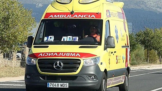 Herida tras salirse de la vía en la carretera N-232 de Burgos