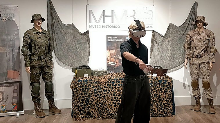 La UBU desarrolla un video juego en realidad virtual (3D), sobre uno de los fondos más destacados del Museo Militar de Burgos: La máquina Enigma K