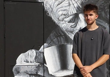 El recorrido de un joven muralista de Burgos: de un muro cedido por el Ayuntamiento a pintar en el Caribe
