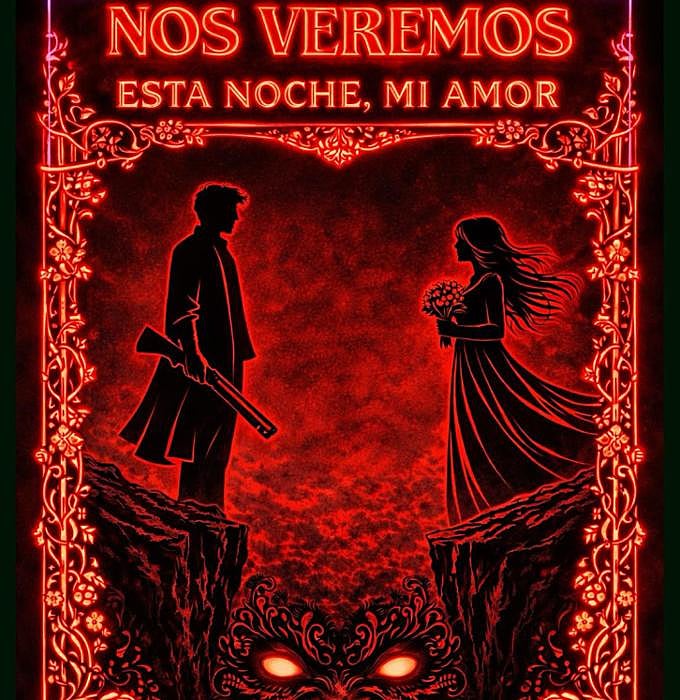 Cartel de la película 'Nos veremos esta noche, mi amor'.