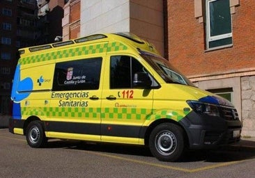 Herido un motorista tras chocar contra un coche en Aranda de Duero