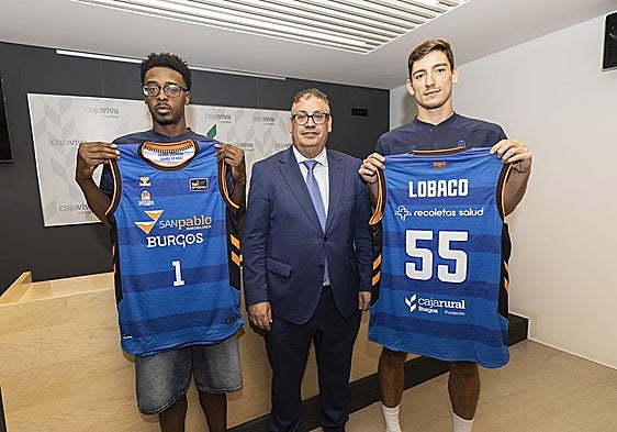 Presentación de Raúl Lobaco y Chase Audige.