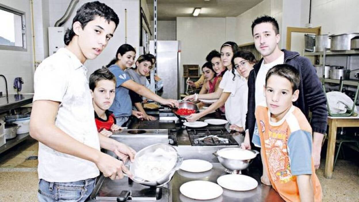 Jóvenes en los fogones