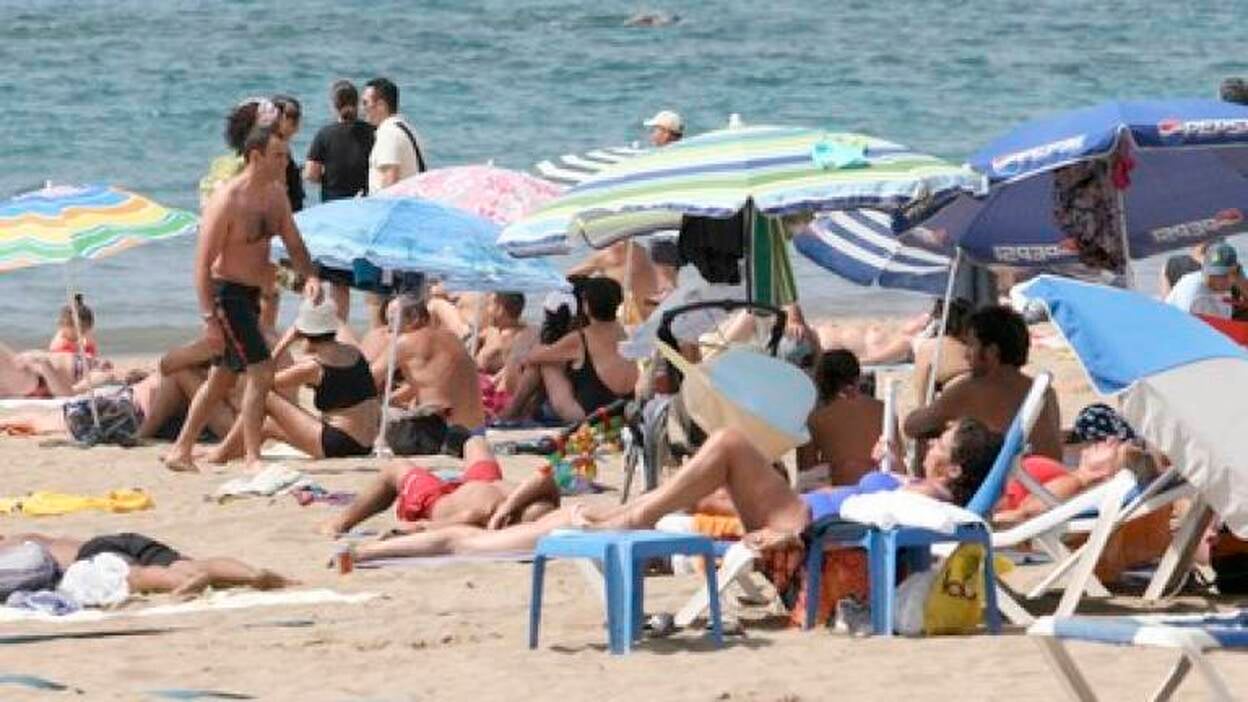 Imágenes de la playa de Las Canteras