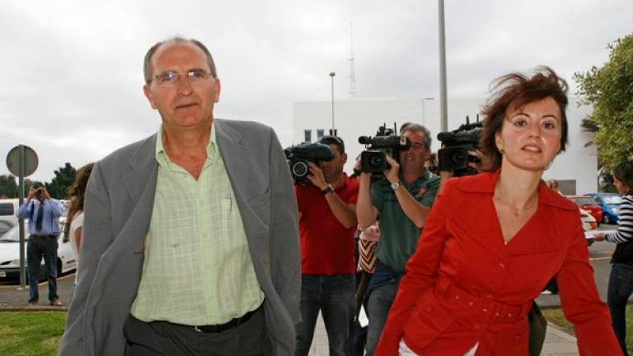 Silverio Matos está compareciendo como imputado en la 'operación Palmera'