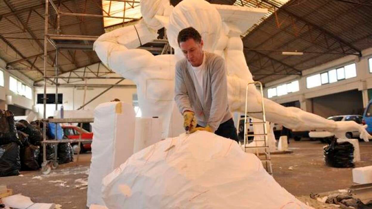 'El Tritón' de La Laja ya tiene forma