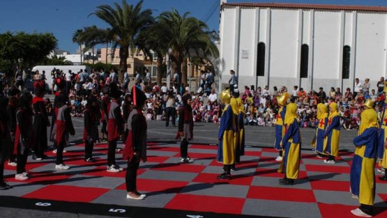 Partida viviente en Mogán