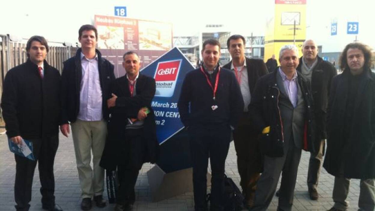 El software canario se promociona en Cebit