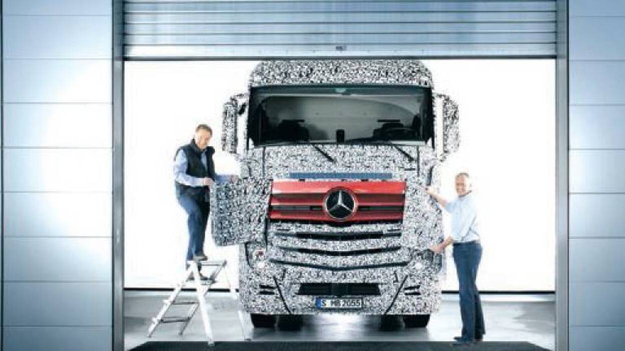 Mercedes el nuevo Actros impresiona