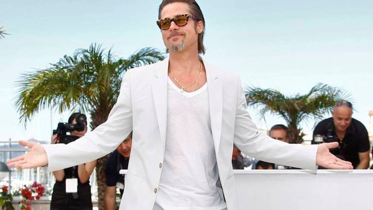 Brad Pitt se gana a Cannes