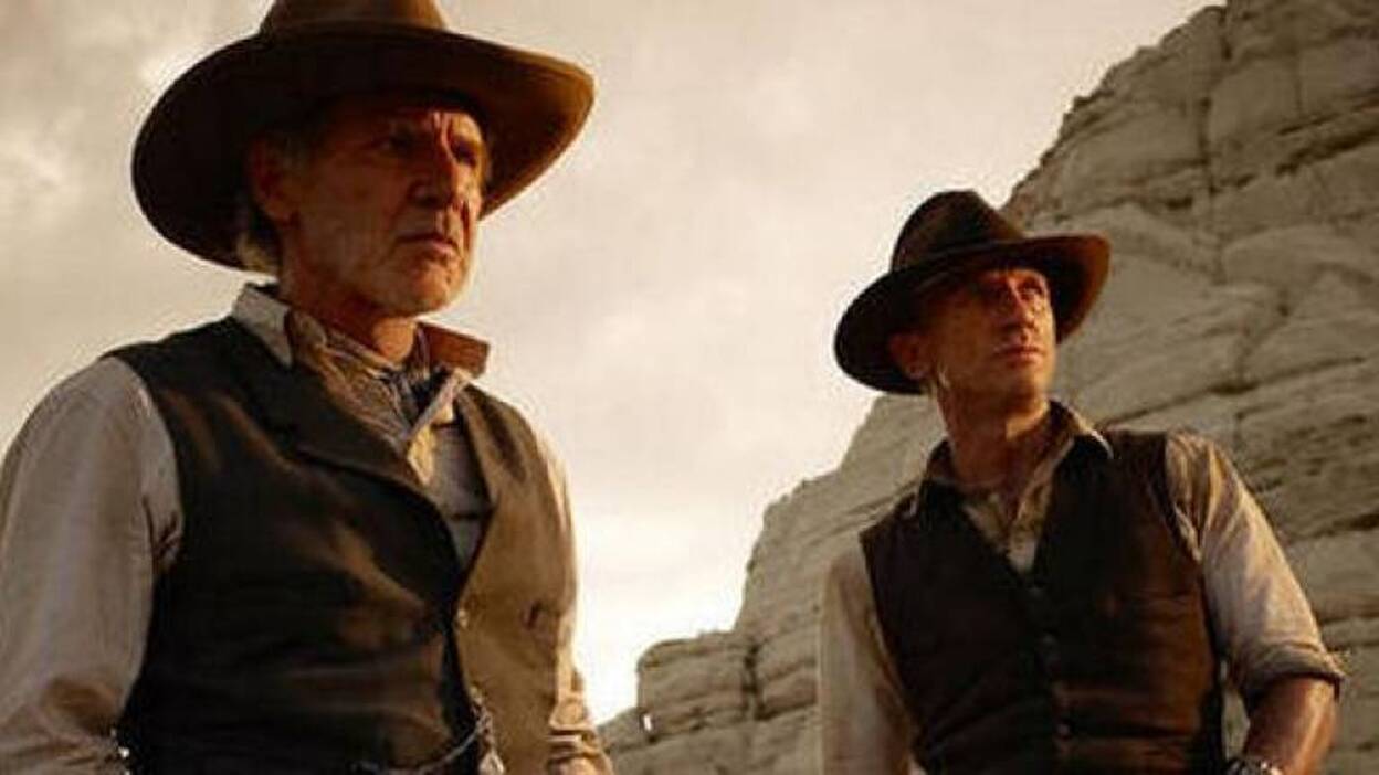 Harrison Ford y Daniel Craig, frente a frente en "Cowboys & Aliens"