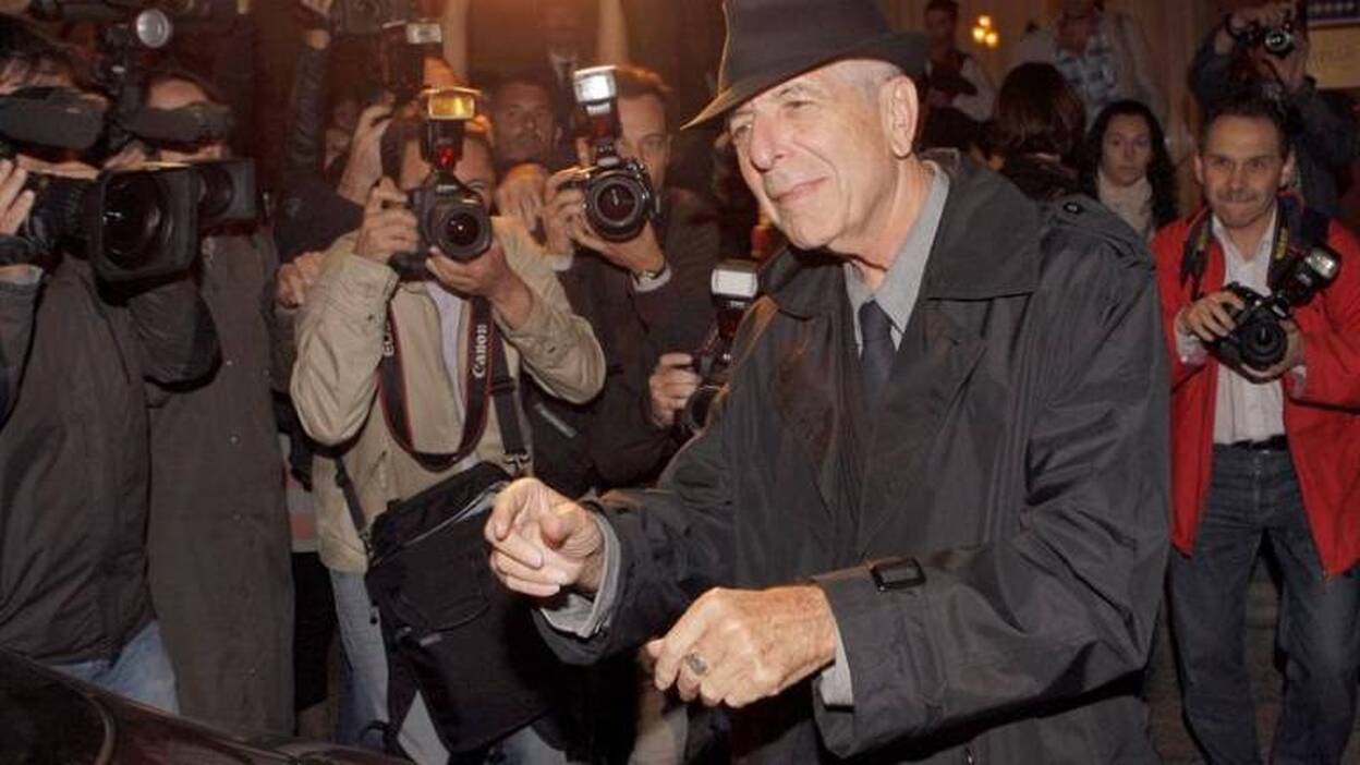 Leonard Cohen, en Oviedo para convertirse en Príncipe de las Letras